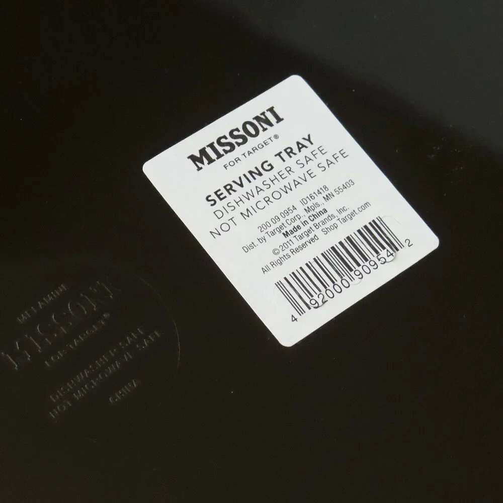 Missoni serving tray NEW